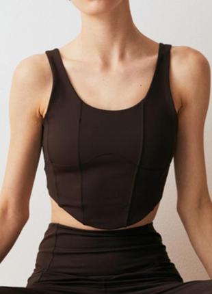 Женский спортивный топ h&m