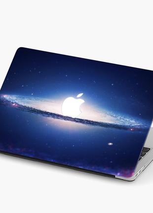 Чохол пластиковий macbook air 13,6 m2 (a2681) космос (space) макбук про case hard cover прозорий