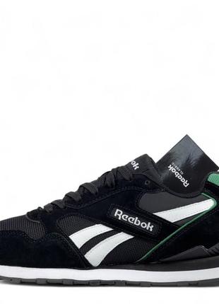 Мужские кроссовки reebok classic черные🔥