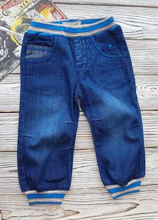 Стильные джинсовые брюки для девочки на 1 год name it