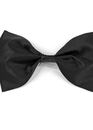 Краватка метелик джентельмен (чорний) 15х9см