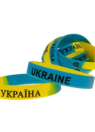 Браслет силіконовий ukraine (уп 10шт)