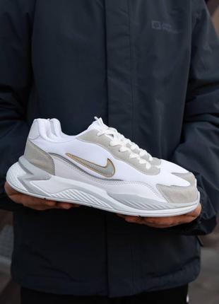 Топовая модель от nike. racer (white silver)🔥