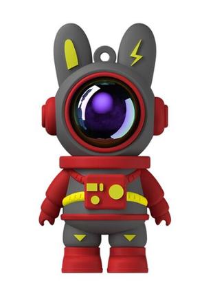 Прикольные фигурные флешки binful 64gb rabbit astronaut 2.0 red