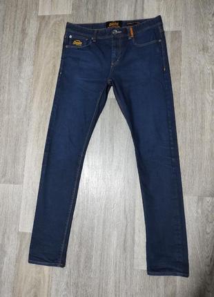 Мужские джинсы / superdry / штаны / брюки / мужская одежда / чоловічий одяг / чоловічі сині джинси / skinny