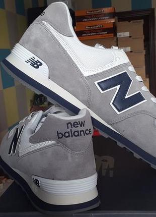New balance оригінал 53 (за устілкою 35 см.), натуральні шкіряні кросівки великий розмір