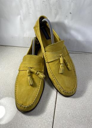 Tommy hilfiger замшевые мужские мокасины р 43 оригинал