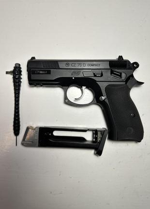Пневматичний пістолет asg cz 75d compact bb 4.5 мм