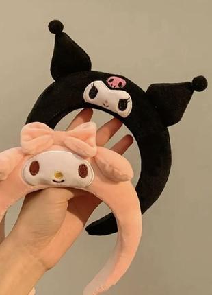 Обруч плюш куроми косплей