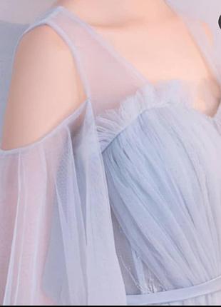Ніжна торжественна випускна вечірня сукня