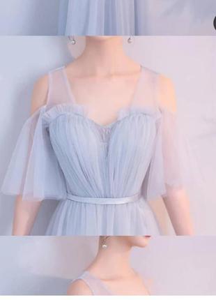 Ніжна торжественна випускна вечірня сукня