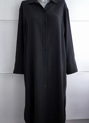 Сукня-сорочка h&m чорного кольору