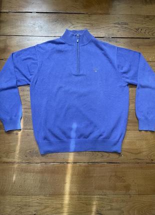 Кофта gant 1/4 zip