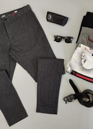 Чоловічі стильні завужені штани брюки slim fit s.oliver, р.m/l