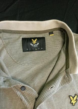 Футболка поло lyle&scott