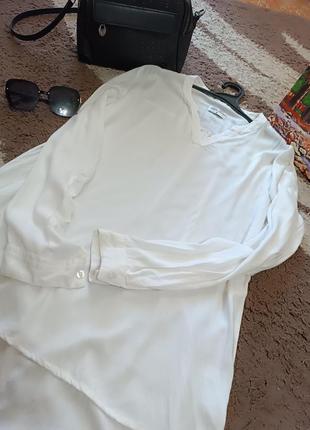 Шикарная белая рубашка 🔥