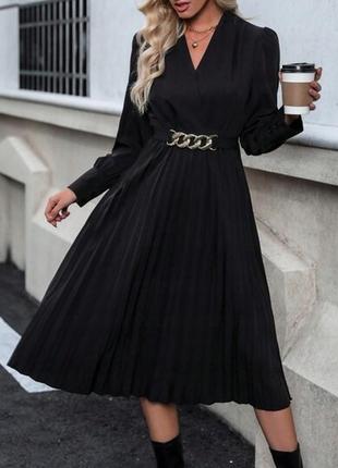 Сукня кльош класична з довгими рукавами, 1500+ відгуків, єдиний екземпляр