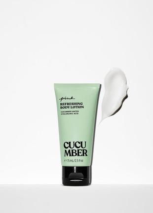 Лосьйон для тіла вікторія сікрет victoria’s secret pink cucumber mini body lotion3 фото