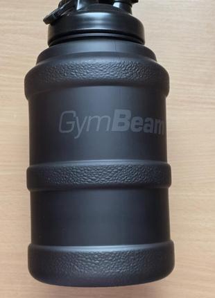 Gymbeam, спортивна пляшка hydrator tt black, 2.5л