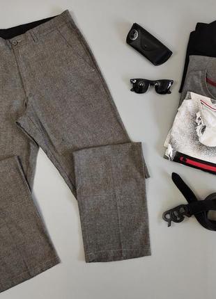 Чоловічі стильні базові класичні штани брюки brooks ltd, італія, р.m/l