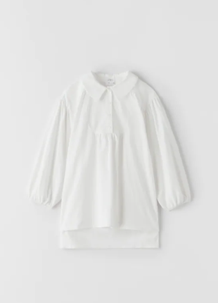 Блуза рубашка оверсайз для девочки оригинал зара zara