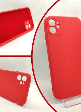 Silicone case full cover силіконовий чохол, бампер для iphone 11