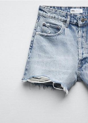Жіночі джинсові шорти zara