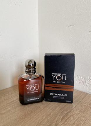 Продам парфюм stronger with you absolutely 50ml