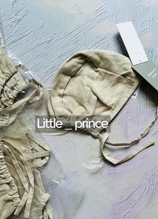 Льняные шапочки