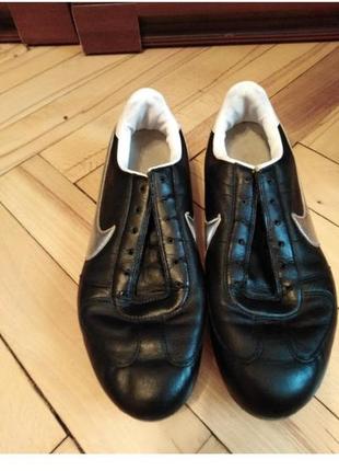 Кроссовки кожа