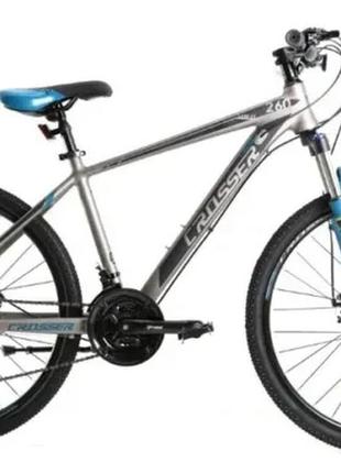 Велосипед crosser solo 26″ рама 17, синій blue