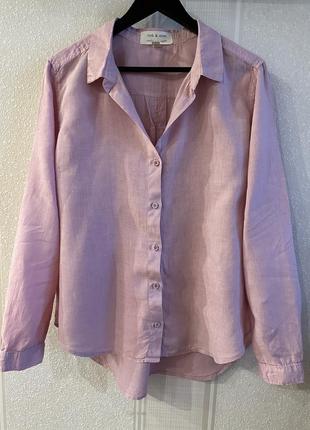 Рубашка блуза 💯% лен cloth & stone