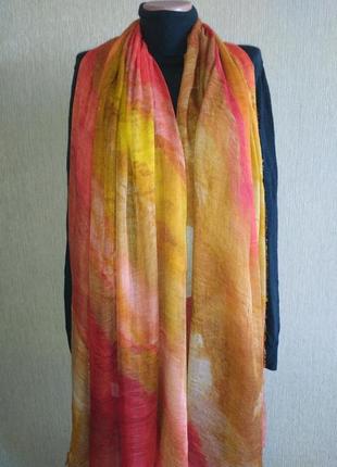 Faliero sarti 🇮🇹 итальялия оригинал шикарный шарф шаль