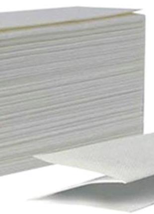 Паперові рушники v-складання одношарові білі 150 шт (4820227530496)