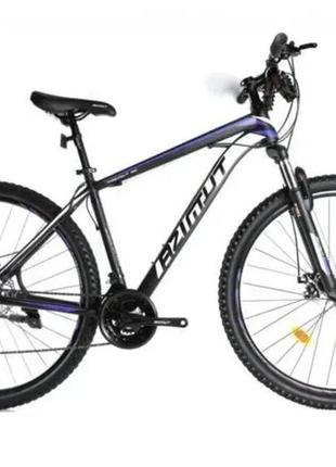 Велосипед azimut 40d 29″ frd рама 19, чорно-синій black-blue