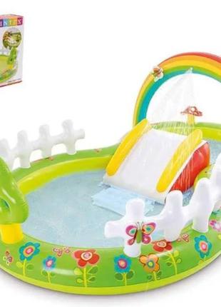 Intex ігровий центр 57154 np 290х180х104 см, 450 л, для дітей від 2 років, надувний басейн