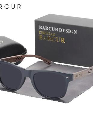 Barcur окуляри преміум класу уф фільтр сонцезахисні сонячні поляризовані очки люкс чоловічі