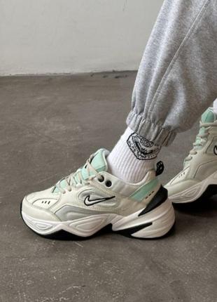 Кросівки nike m2k tekno white mint