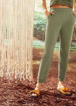 Женские летние брюки esmara, размер xs, l, хаки