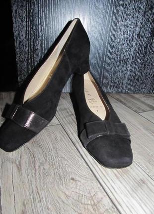 Замшевые туфли hassia® р.7 g - 26см