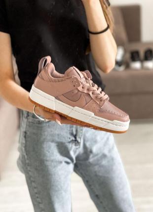 Кроссовки nike dunk low disrupt barely rose