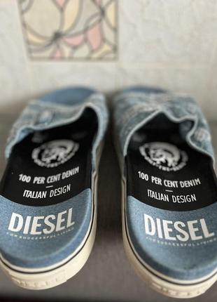 Мужские тапки шлёпанцы diesel