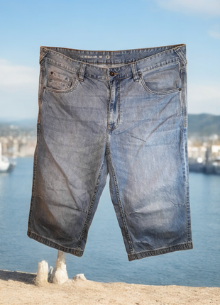 Мужские джинсовые шорты большого размера