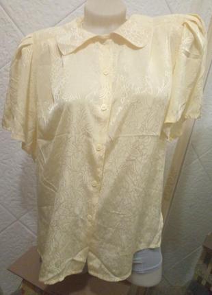 Блуза восточные огурцы винтаж