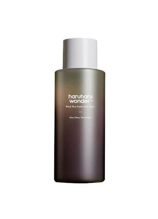 Гіалуроновий тонік з екстрактом чорного рису haruharu wonder - black rice hyaluronic toner - 150ml