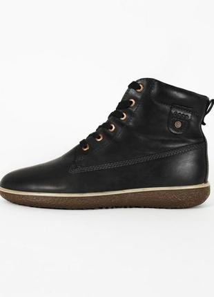 Кроссовки-ботинки кожаные непромокаемые ecco размер 39-40