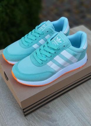 Кроссовки женские
ad1das iniki бирюзовые