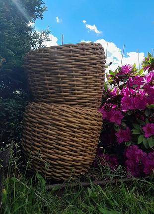 Кашпо з ротангу 5 ,10, 12 , 16 л