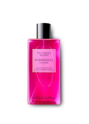 Мист для тела парфюмированный victoria's secret bombshell passion fine fragrance mist 250 мл