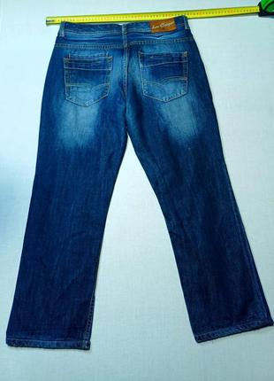 Джинсы талия 90 см lee cooper arthur (ls04) fit regular leg w34 l 34 (укороченно) идеальные, высокая3 фото